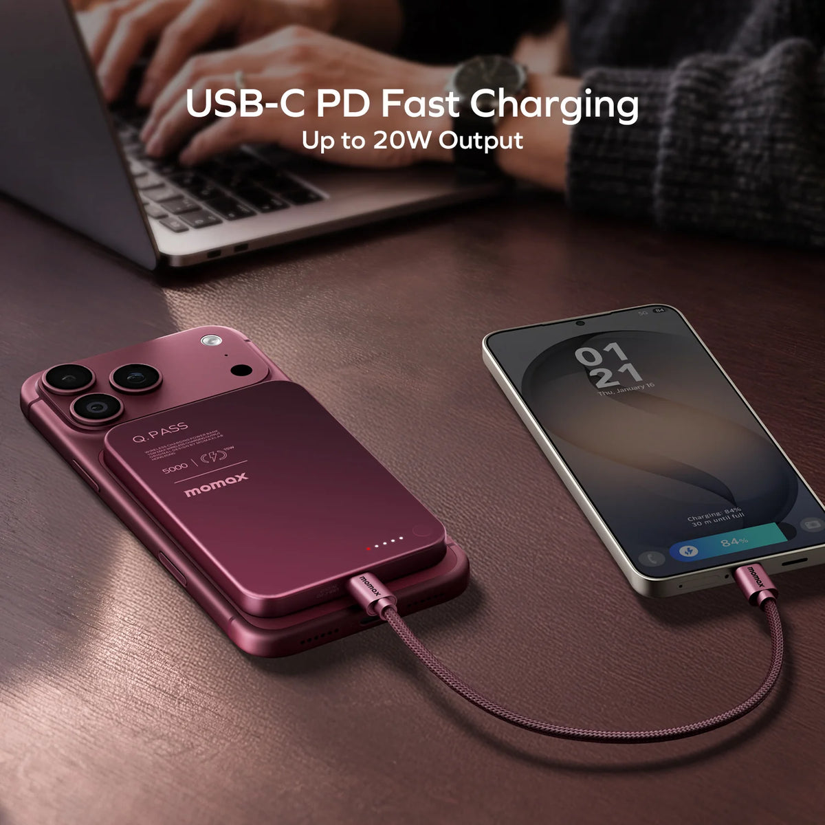 1-Power Q.Pass 5000mAh 磁吸流動電源