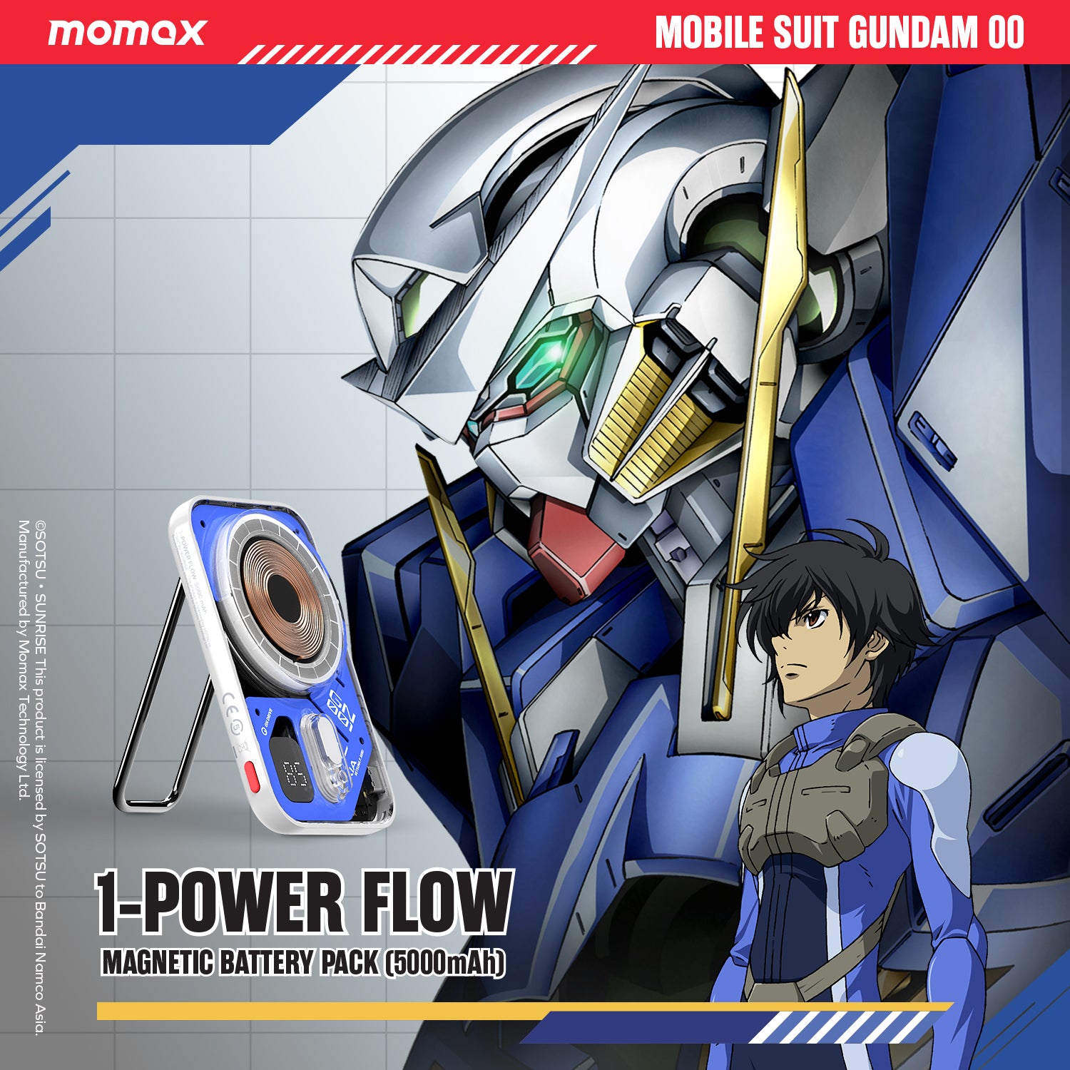 1-Power Flow 5000mAh 磁吸流動電源