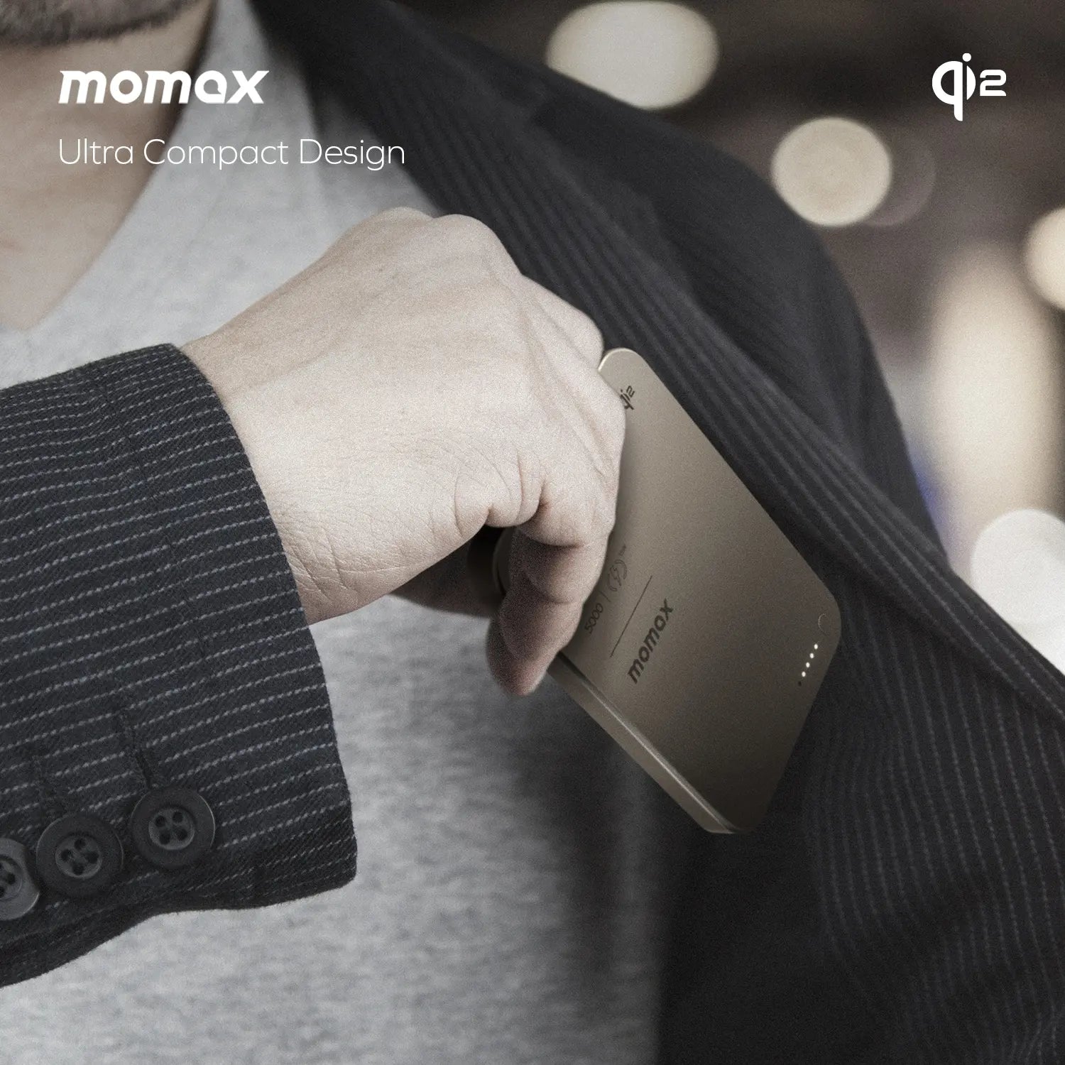 1-Power Q.Pass Qi2 Magnetic Wireless Power Bank 5000mAh