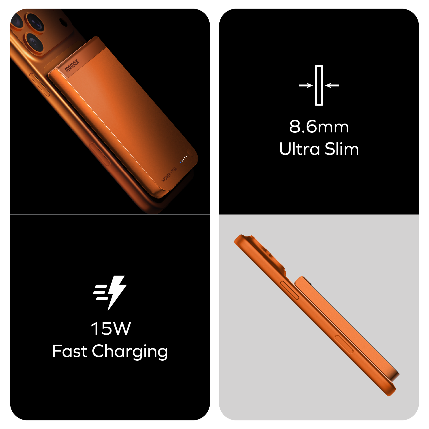 1-Power S.Pass 5000mAh Qi2 磁吸流動電源 [新品預售 | 預計 10 月中登場]