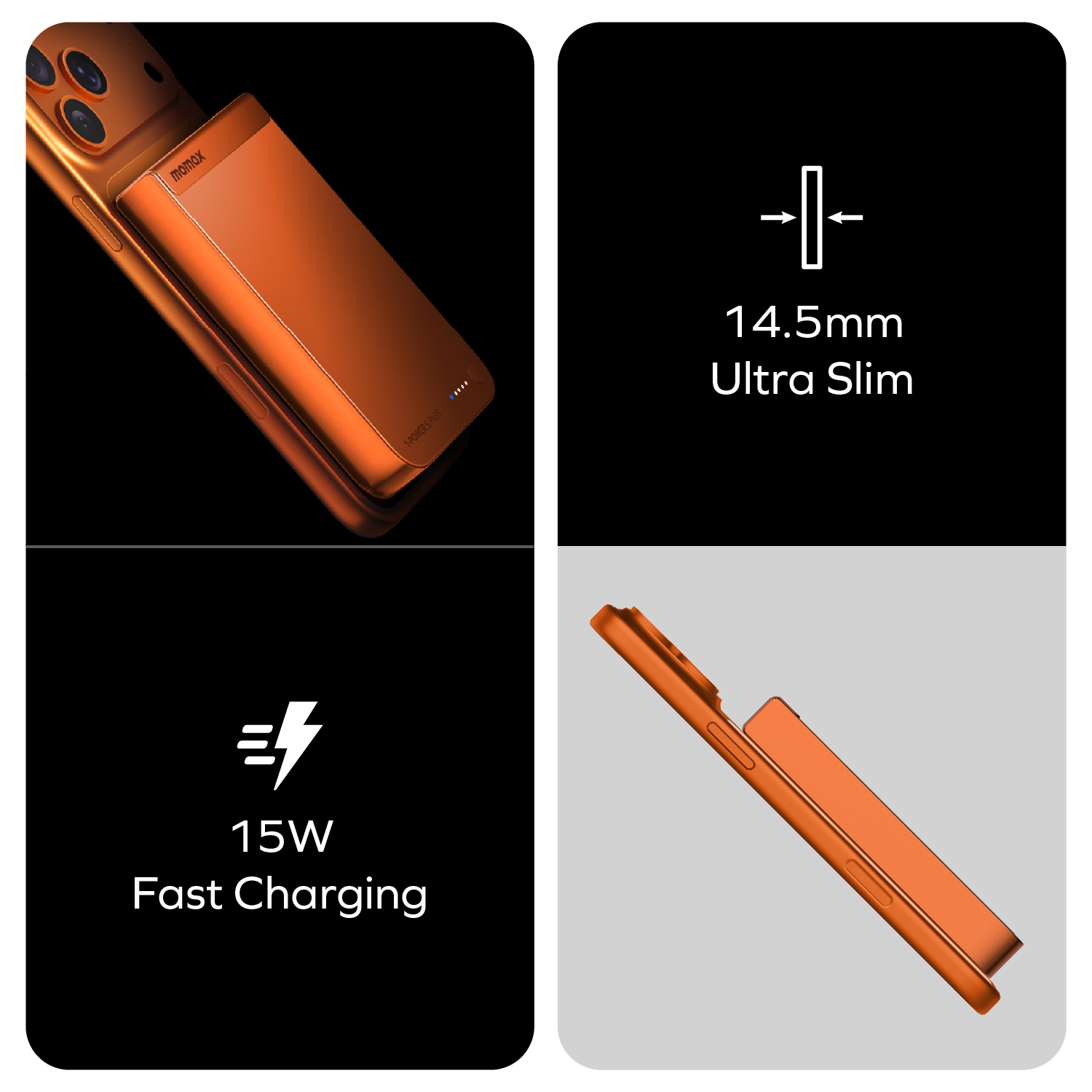 1-Power S.Pass 10000mAh Qi2 磁吸流動電源 [新品預售 | 預計 10 月中登場]