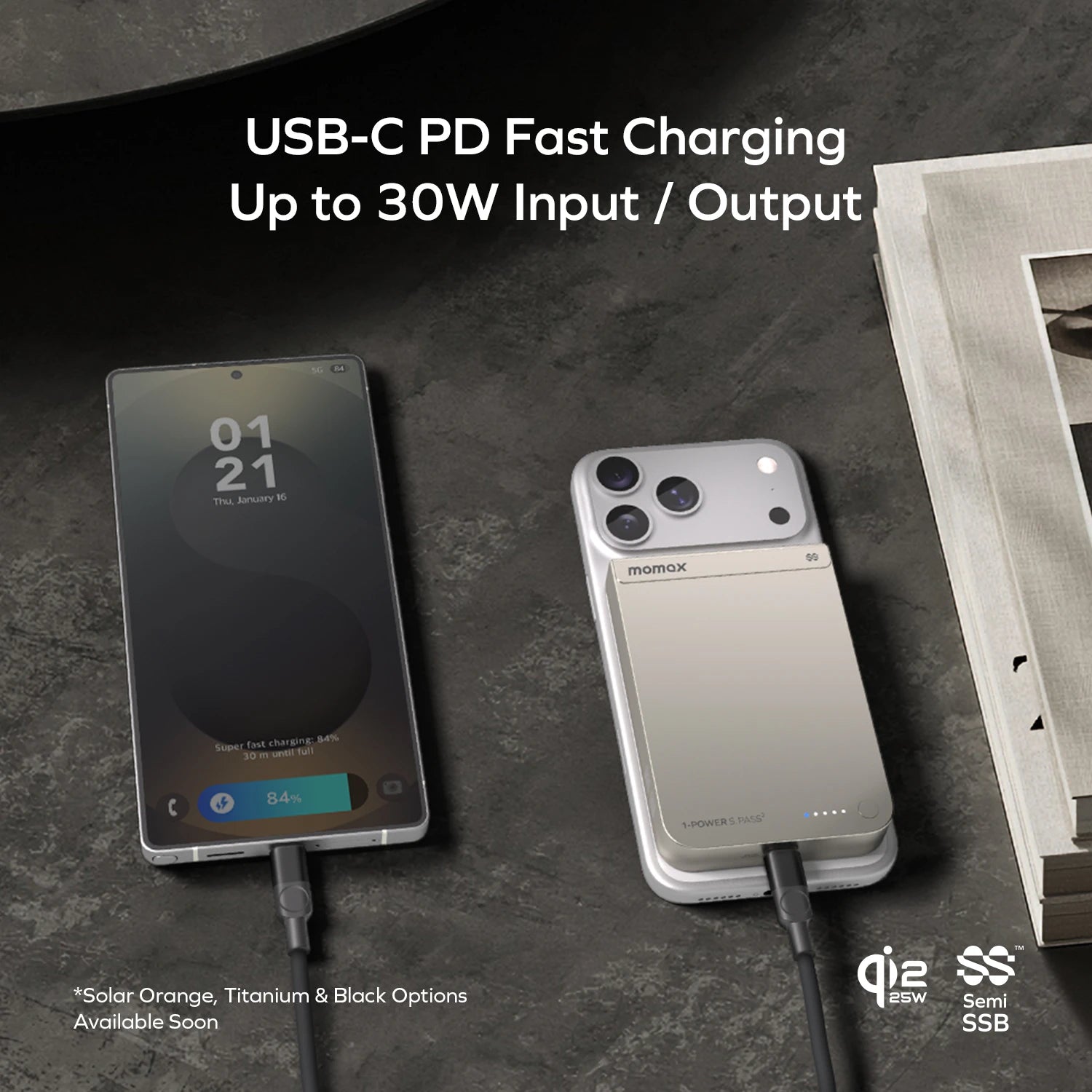 1-Power S.Pass² 10000mAh 半固態磁吸流動電源 (CCC 認證)  [新品預售 | 預計 2 月下旬登場]