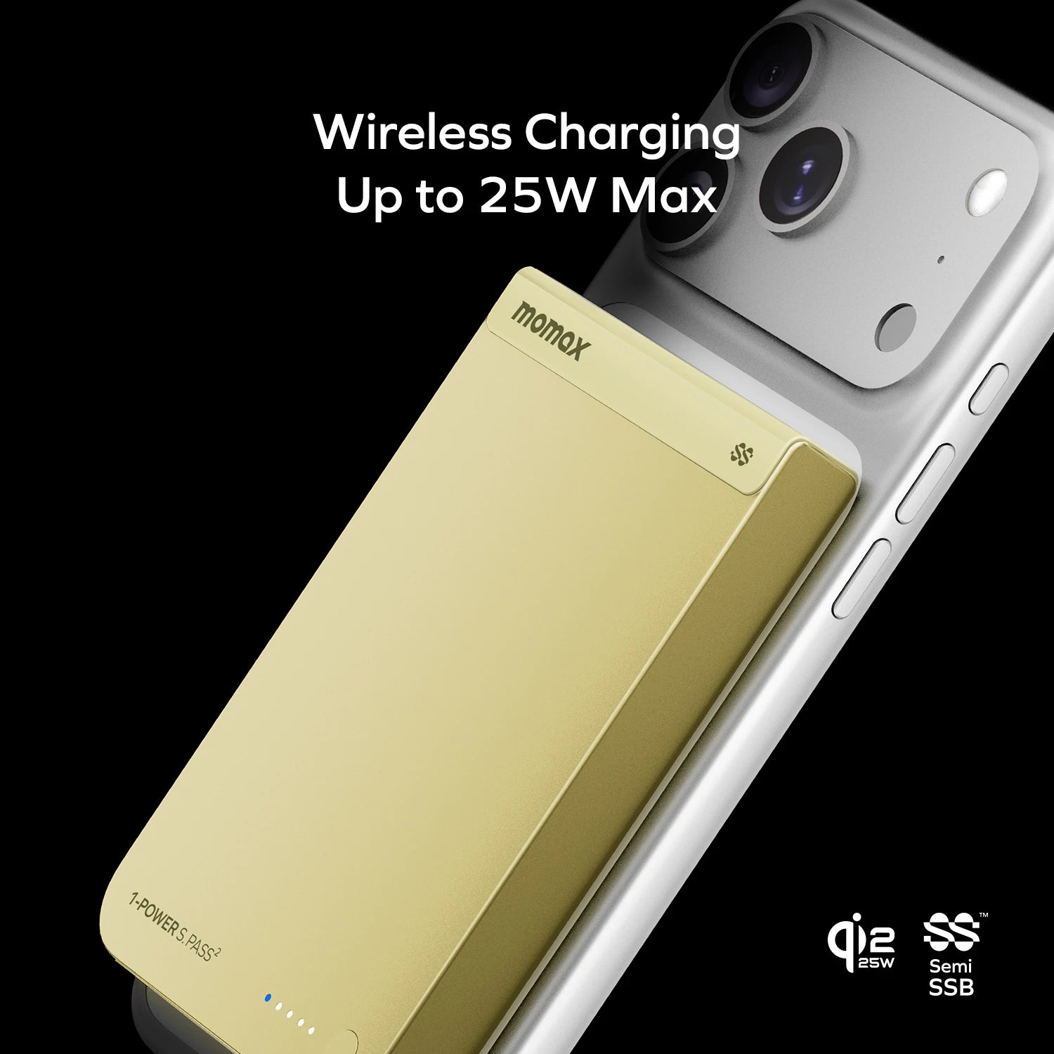 1-Power S.Pass² 10000mAh 半固態磁吸流動電源 (CCC 認證)  [新品預售 | 預計 2 月下旬登場]