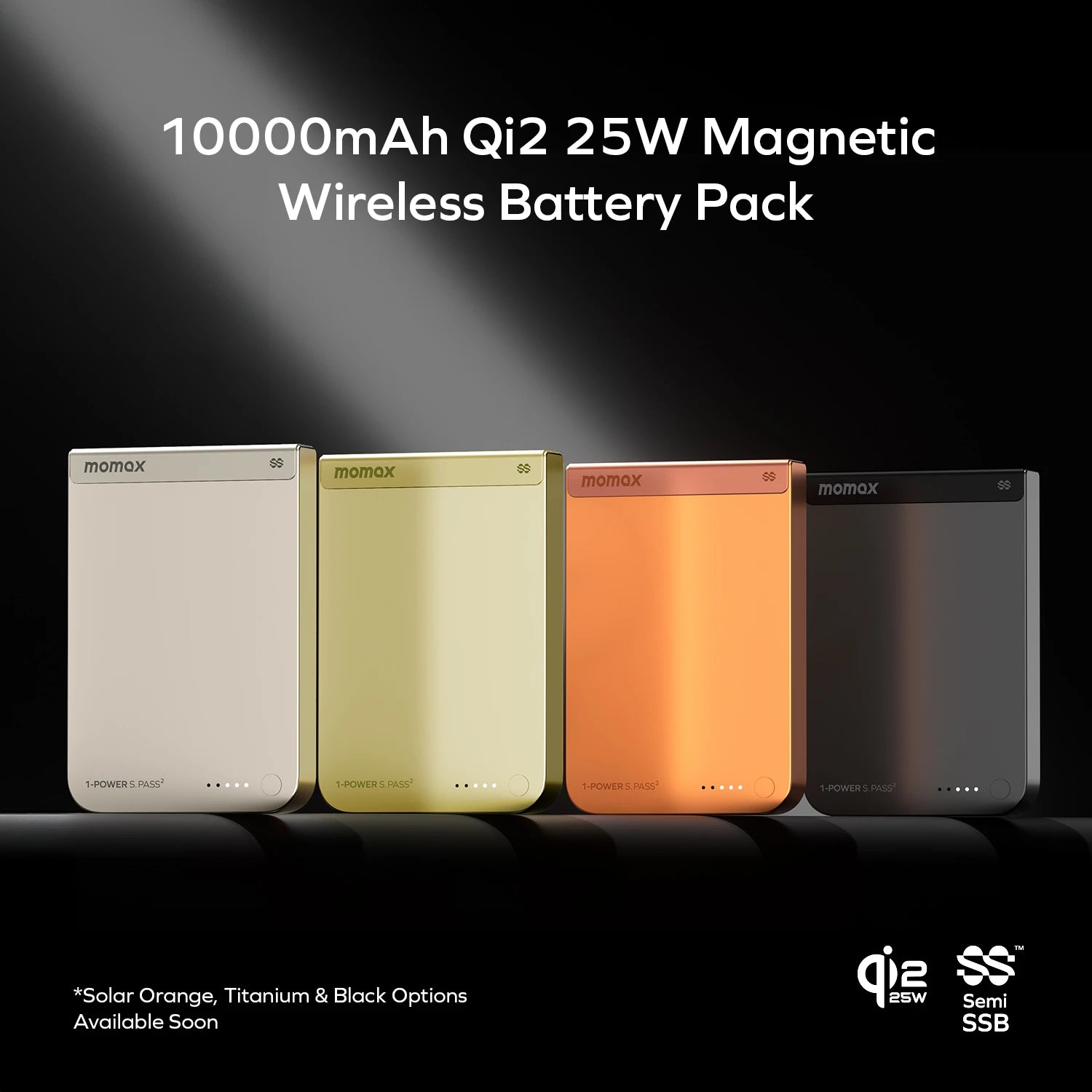 1-Power S.Pass² 10000mAh 半固態磁吸流動電源 (CCC 認證)  [新品預售 | 預計 2 月下旬登場]