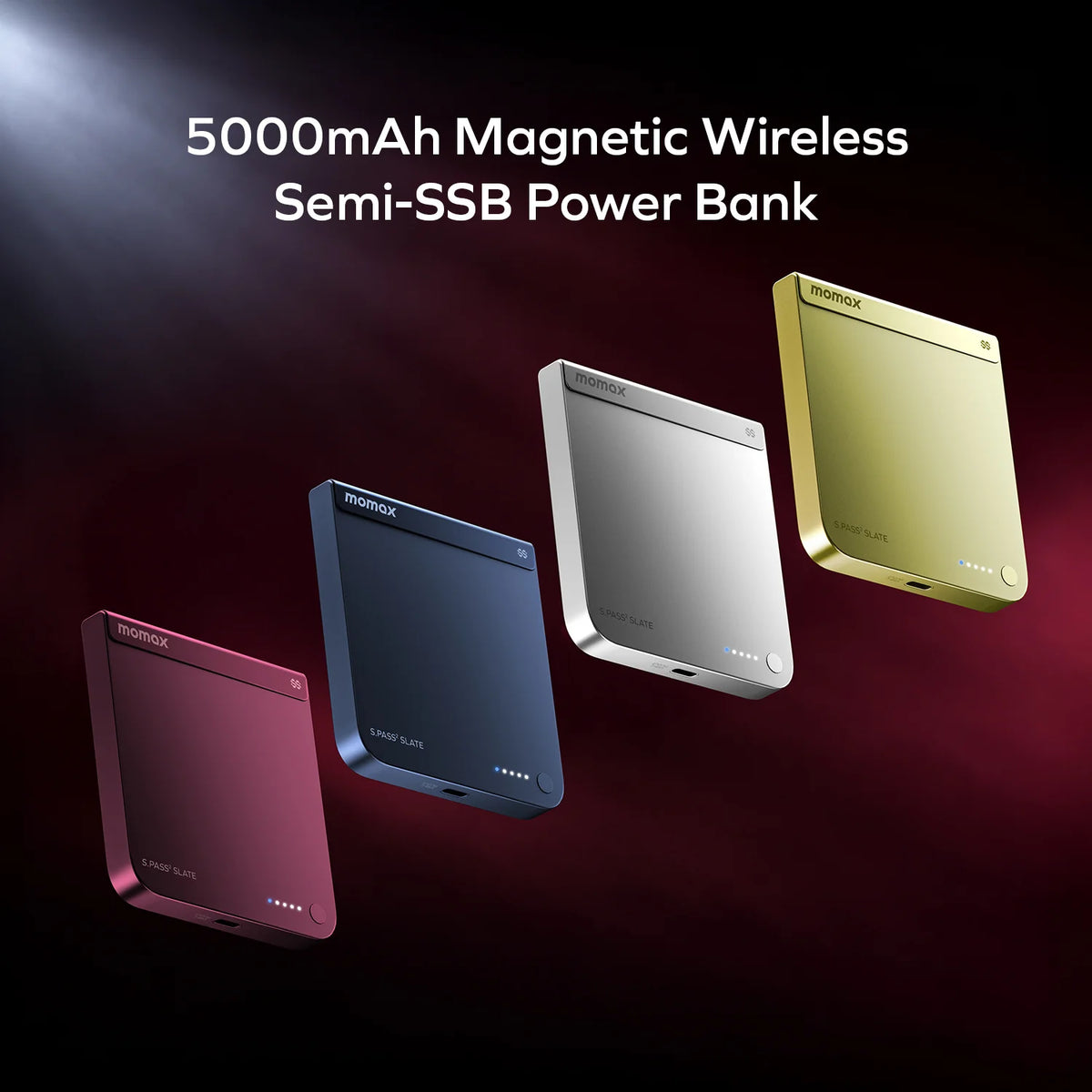1-Power S.Pass² Slate 5000mAh 半固態磁吸流動電源 (iPhone Duo專屬，新國標認證) (預計11月開始出貨)