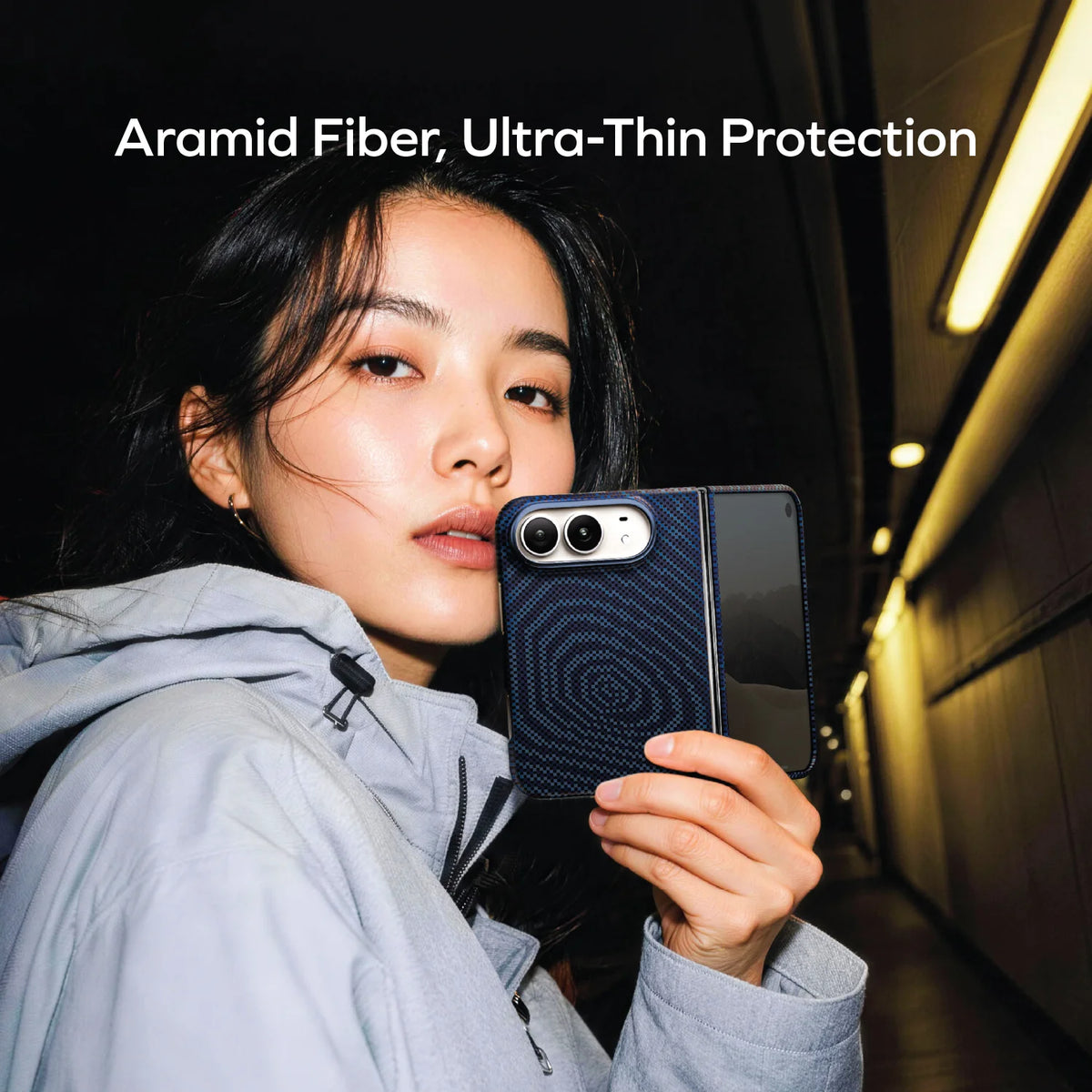 Sōma Carbon – City Wave 芳綸纖維 磁吸保護殼 iPhone Duo | 新品預售 11月上旬出貨