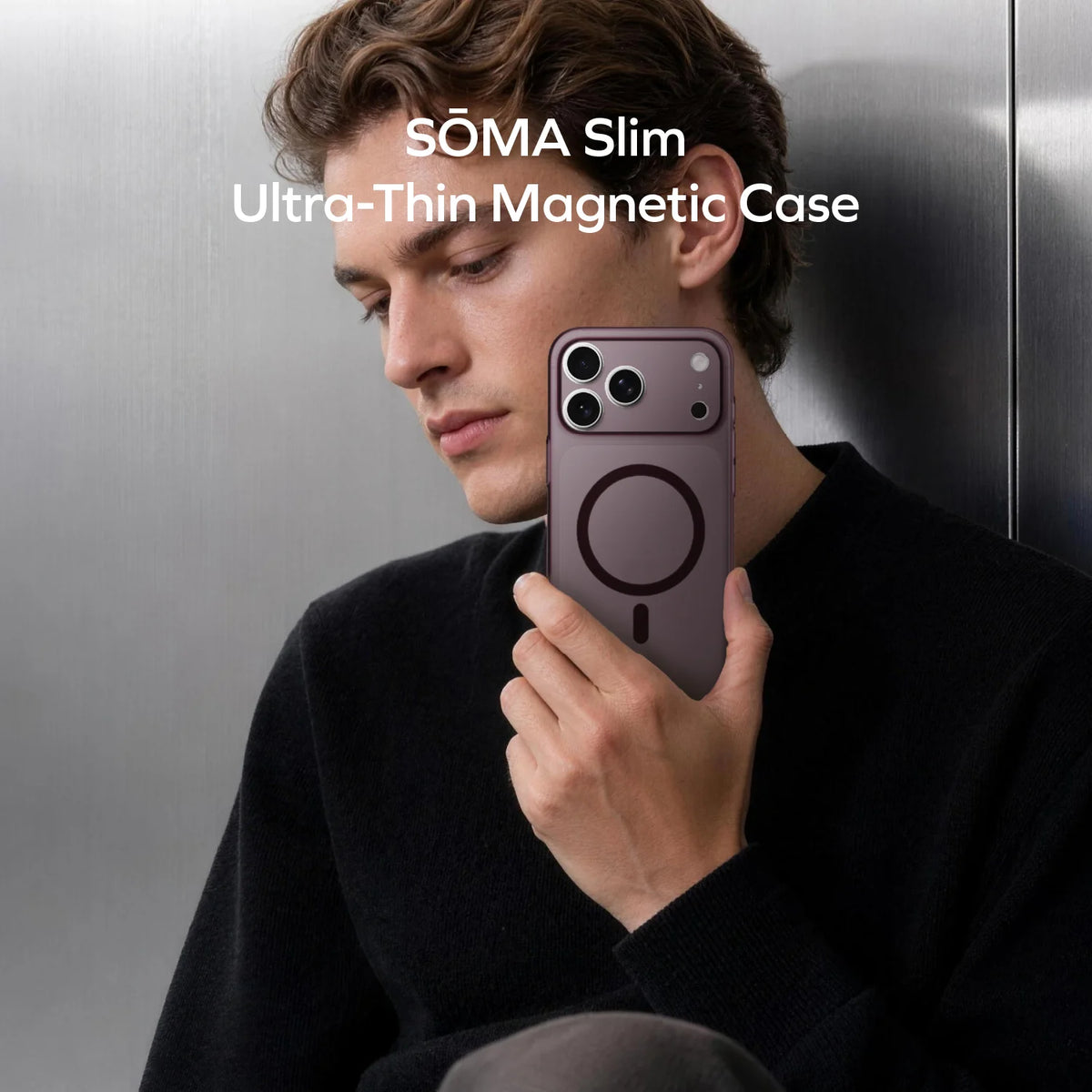 SŌMA Slim 超薄磁吸保護殼 iPhone 18 系列 [新品預售 | 預計9月18送達]