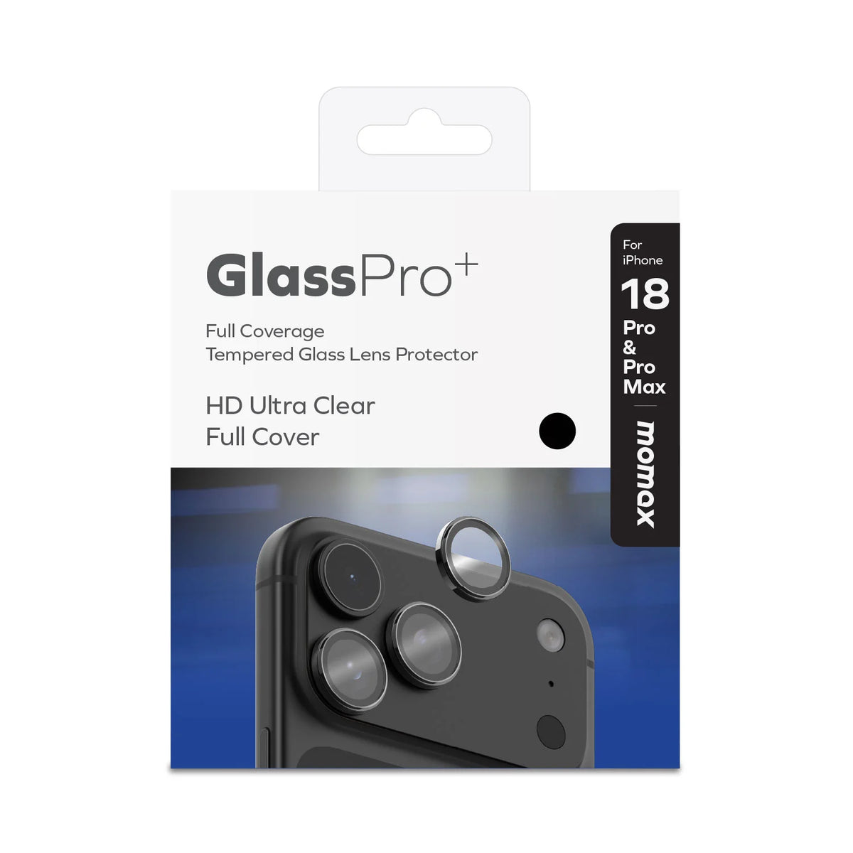 Glass Pro+ 鋁合金鏡頭玻璃膜 iPhone 18 系列 [新品預售 | 預計9月18送達]