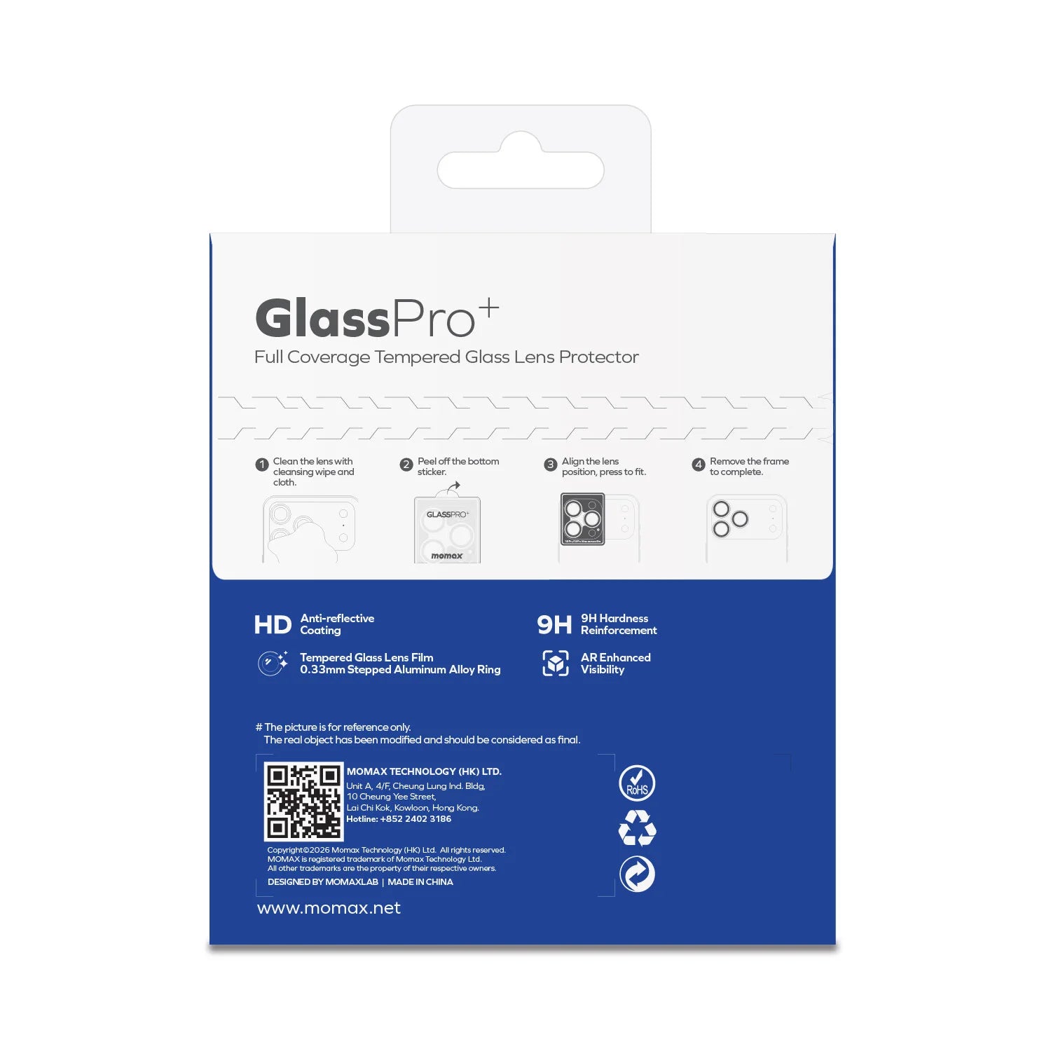 Glass Pro+ 鋁合金鏡頭玻璃膜 iPhone 18 系列 [新品預售 | 預計9月18送達]