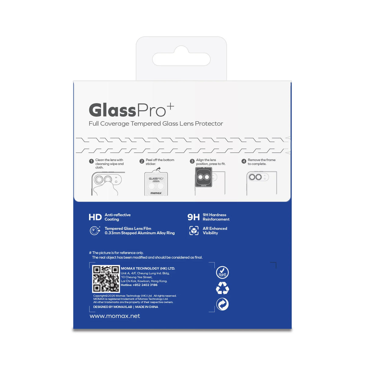 GLASSPRO+ 鋁合金鏡頭玻璃膜 iPhone Duo | 新品預售  (預計11月開始出貨)