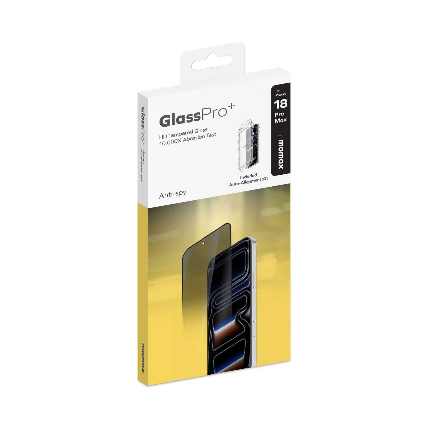 Glass Pro+ 高清防窺玻璃膜 iPhone 18 系列 [新品預售 | 預計9月18送達]