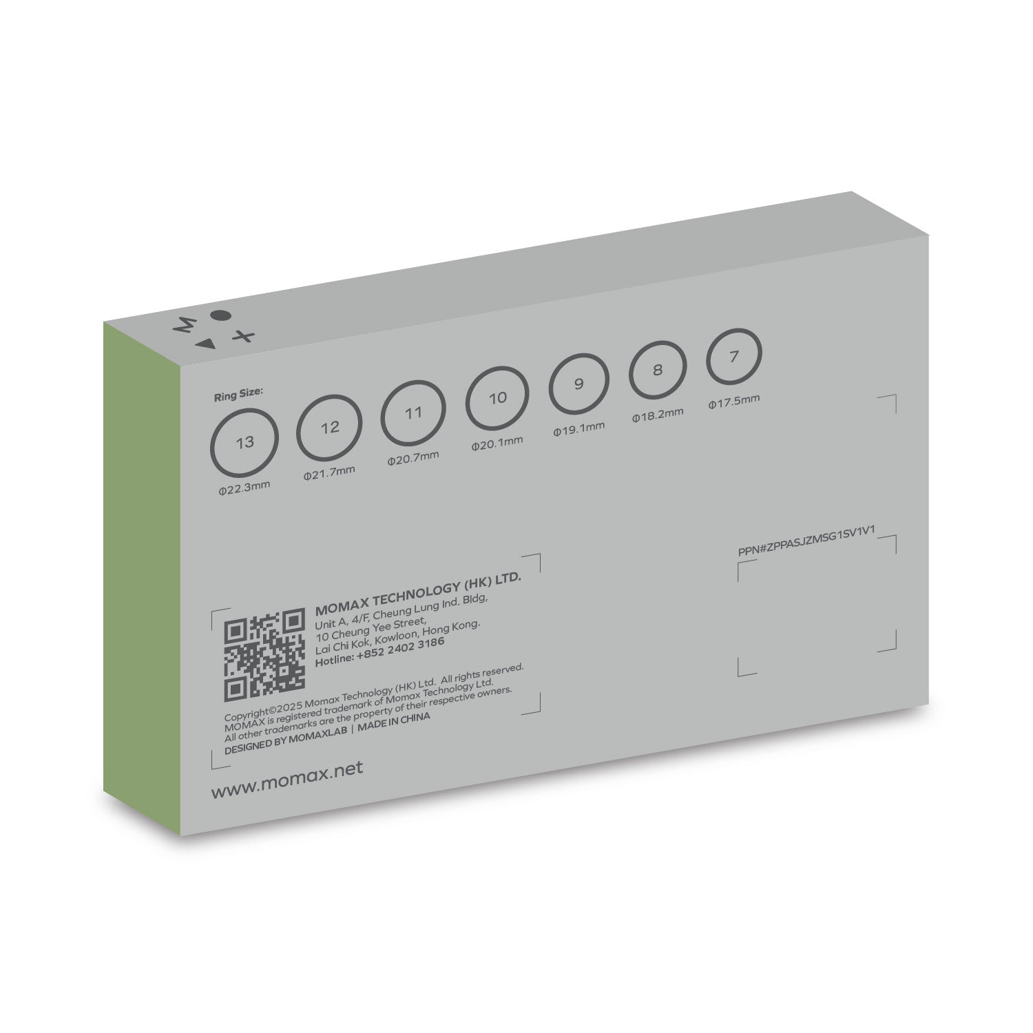 1-Sense Smart Ring Sizing Kit