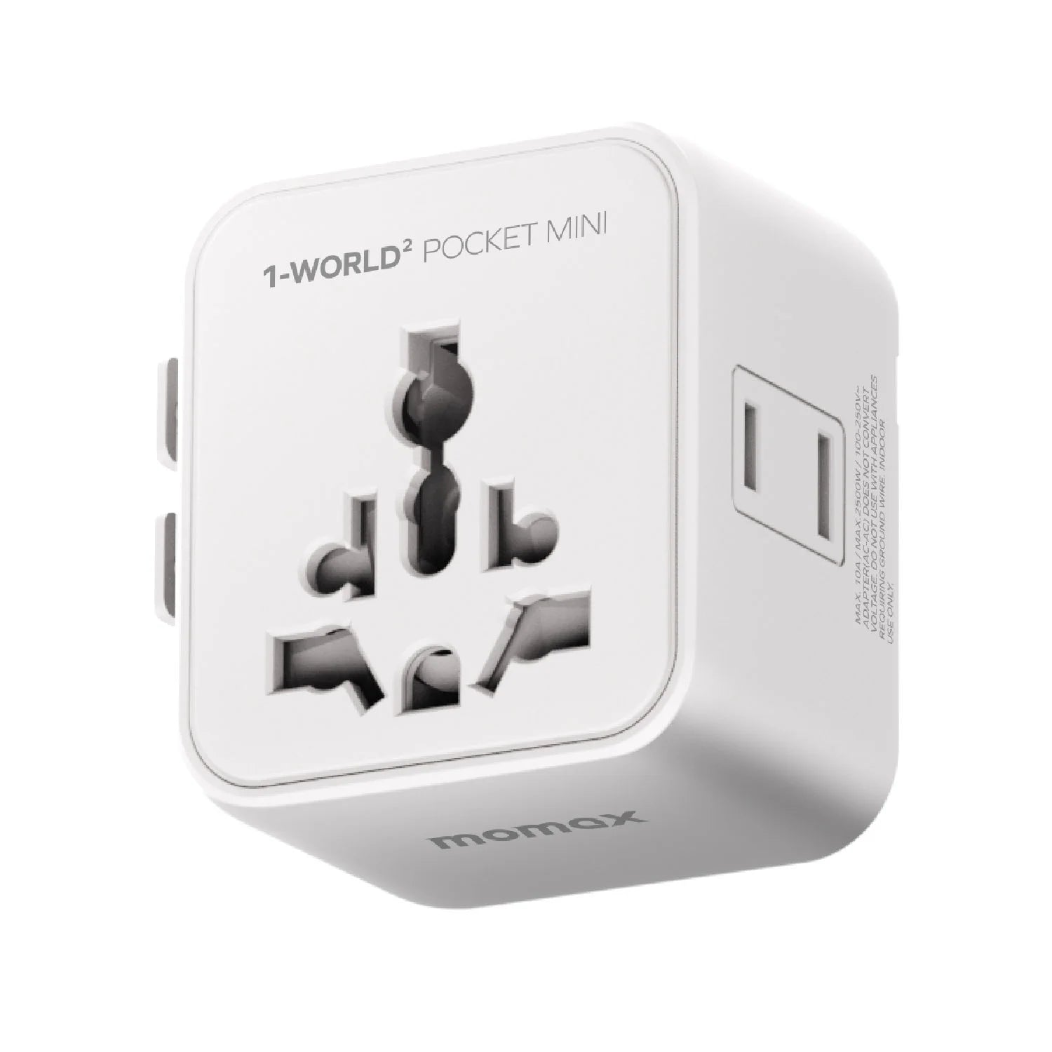 1-World² Pocket Mini Dual AC Travel Adapter 1-World² Pocket Mini Dual AC Travel Adapter