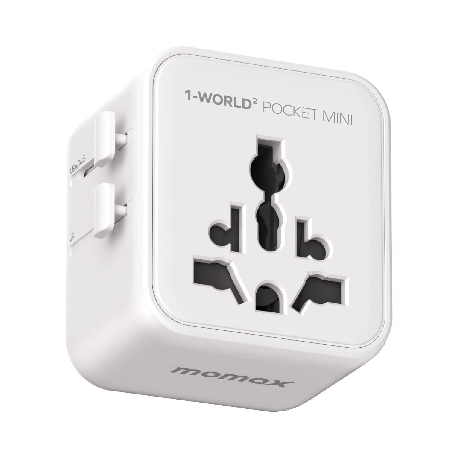 1-World² Pocket Mini 雙 AC 旅行插座