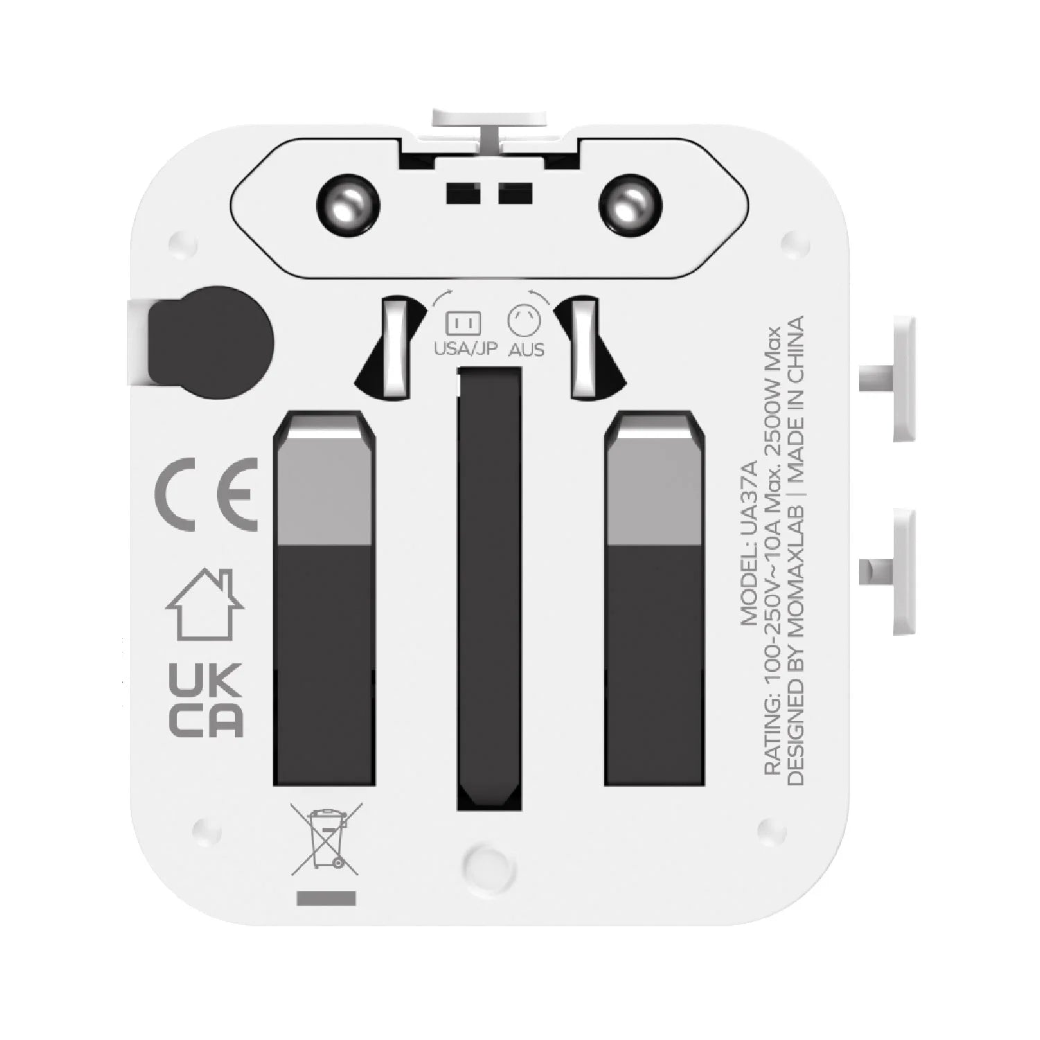 1-World² Pocket Mini 雙 AC 旅行插座