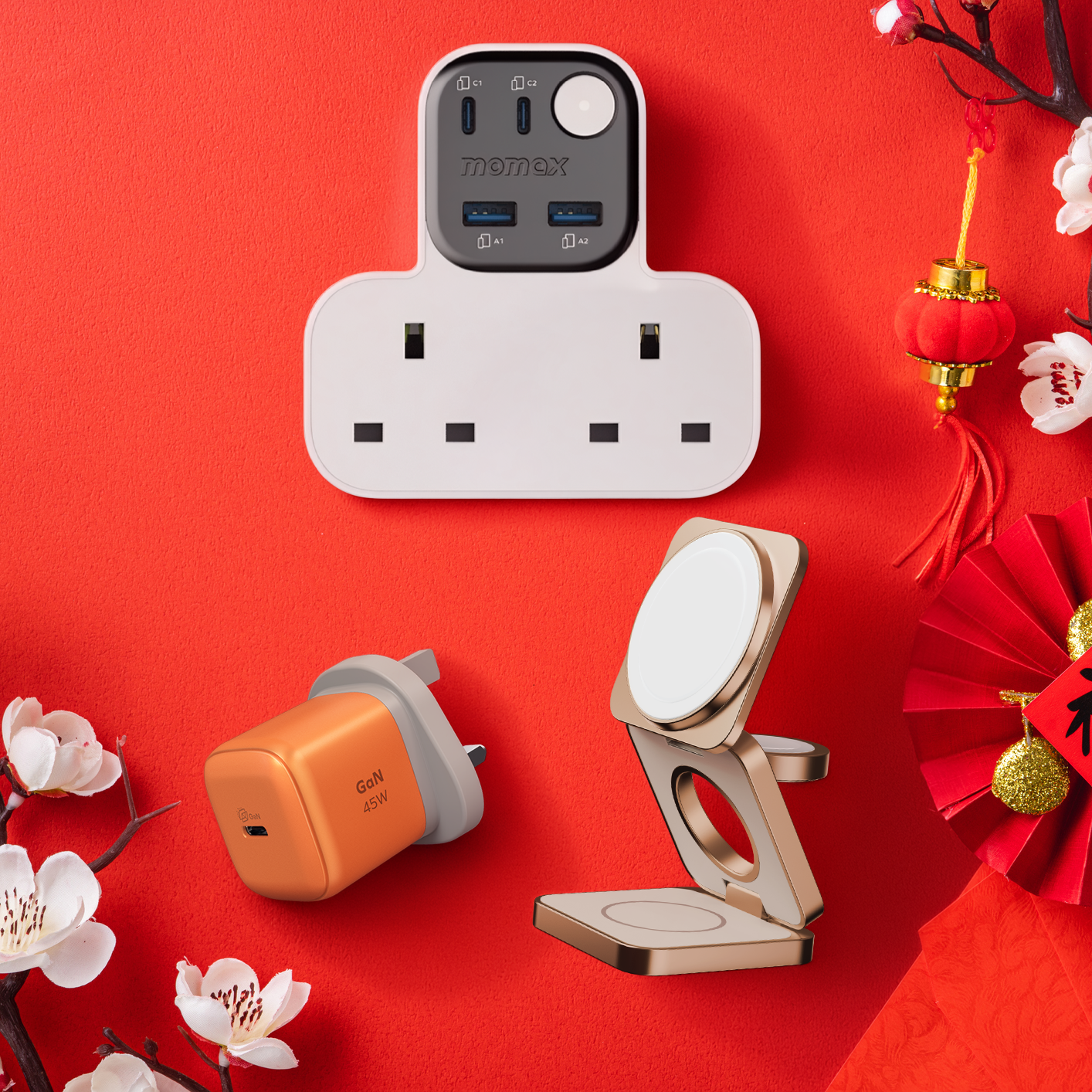 [馬年優惠套裝] 隨插即充 3-in-1 充電套裝