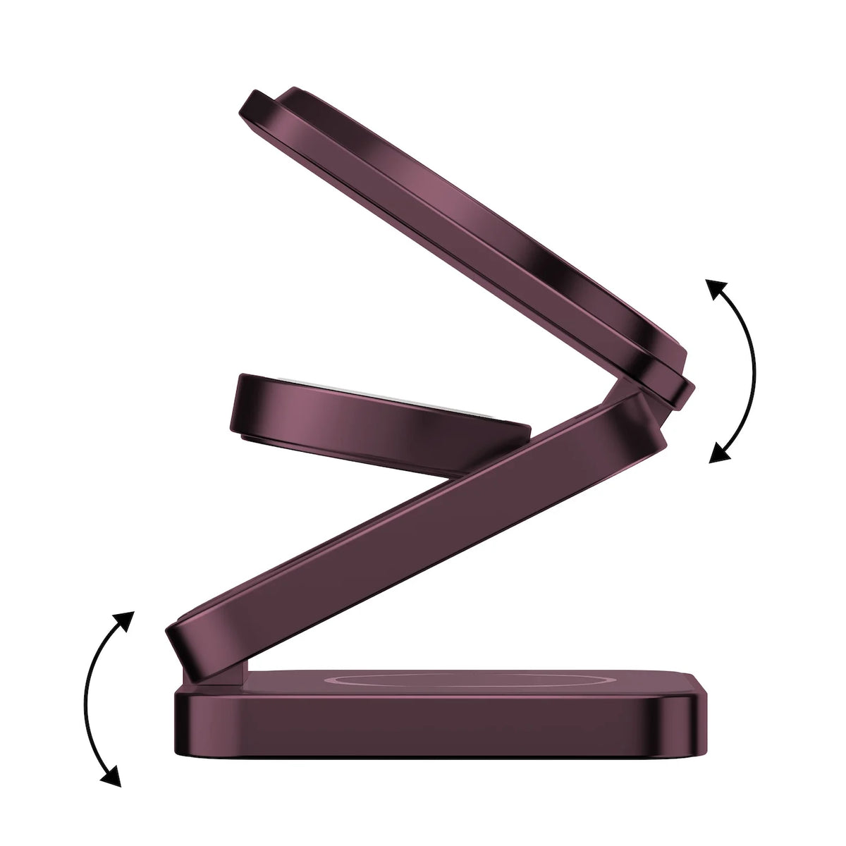 1-Charge Q.Port² 折疊 Qi2 25W 三合一無線充電座