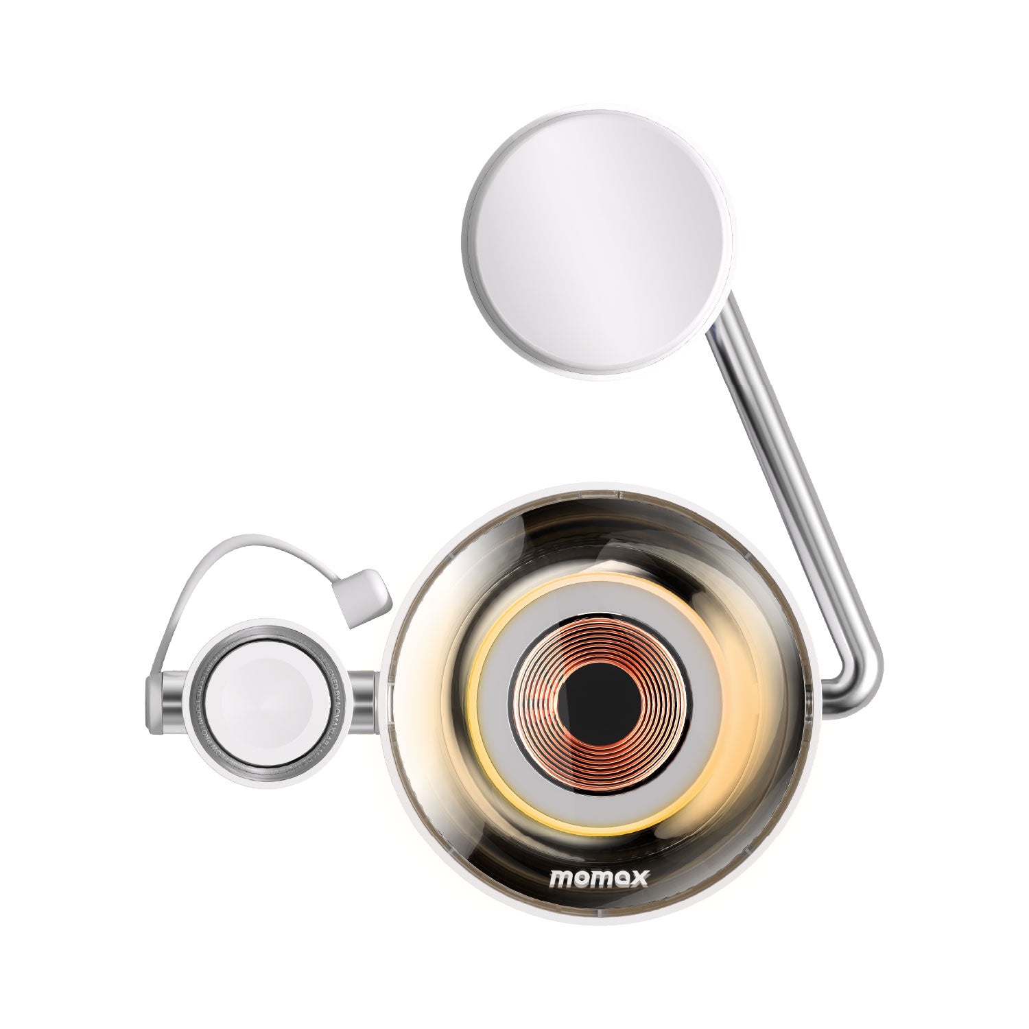 1-Charge Flow Pro 3-in-1 Qi2 Magnetic Docking with Apple Watch Magnetic Fast Charger - Yuet Tung