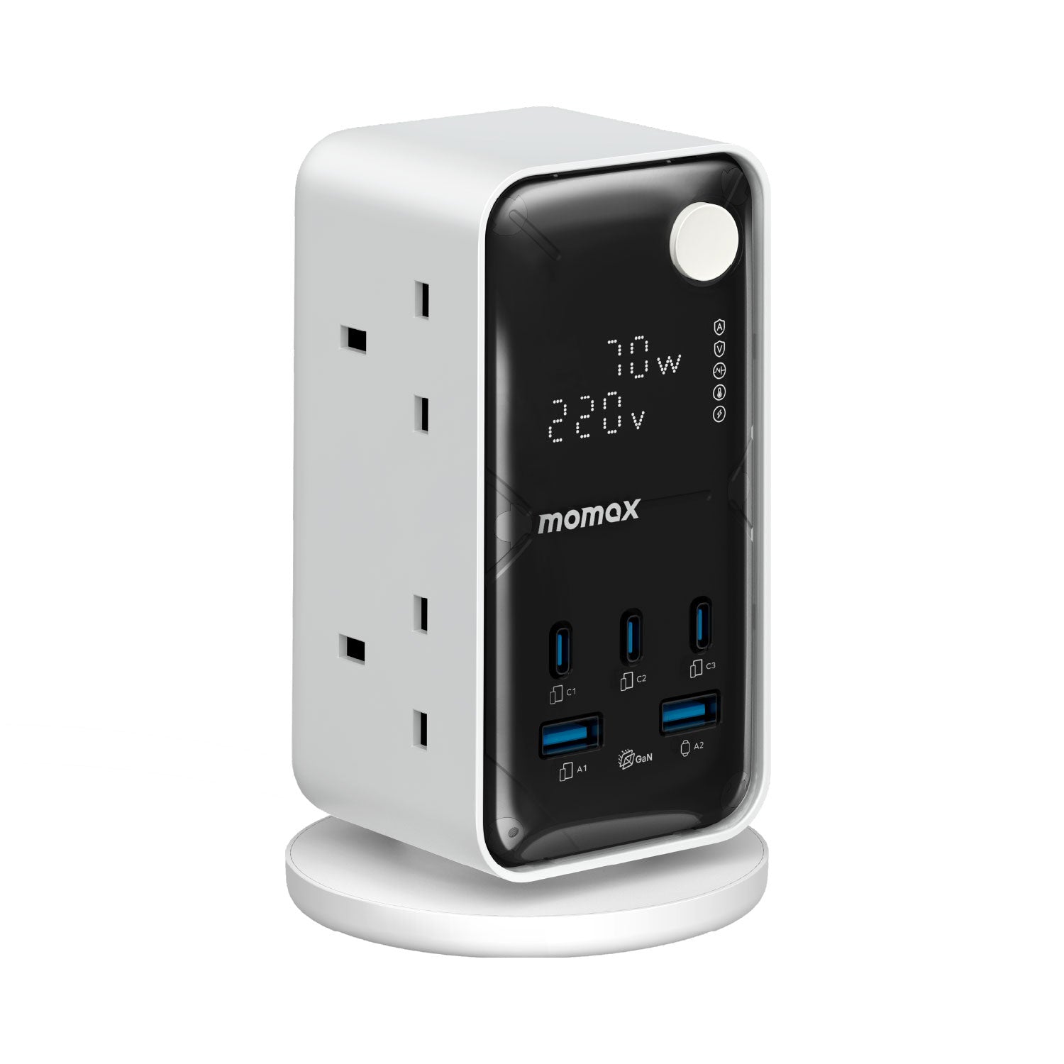 1-Charge Work Flow 70W 2A3C 6 位數顯拖板 [新品預售 | 預計 11 月中登場]