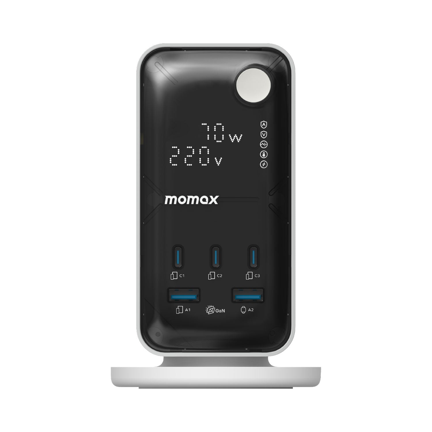 1-Charge Work Flow 70W 2A3C 6 位數顯拖板 [新品預售 | 預計 11 月中登場]