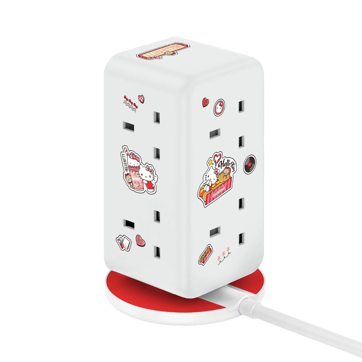 Momax × Hello Kitty 1-Charge Work Flow 70W 2A3C 6 位數顯拖板