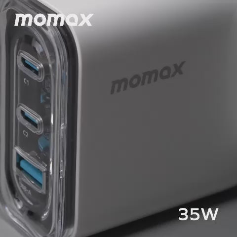 Momax 1-Charge Flow+ 80W 三輸出 GaN 充電器