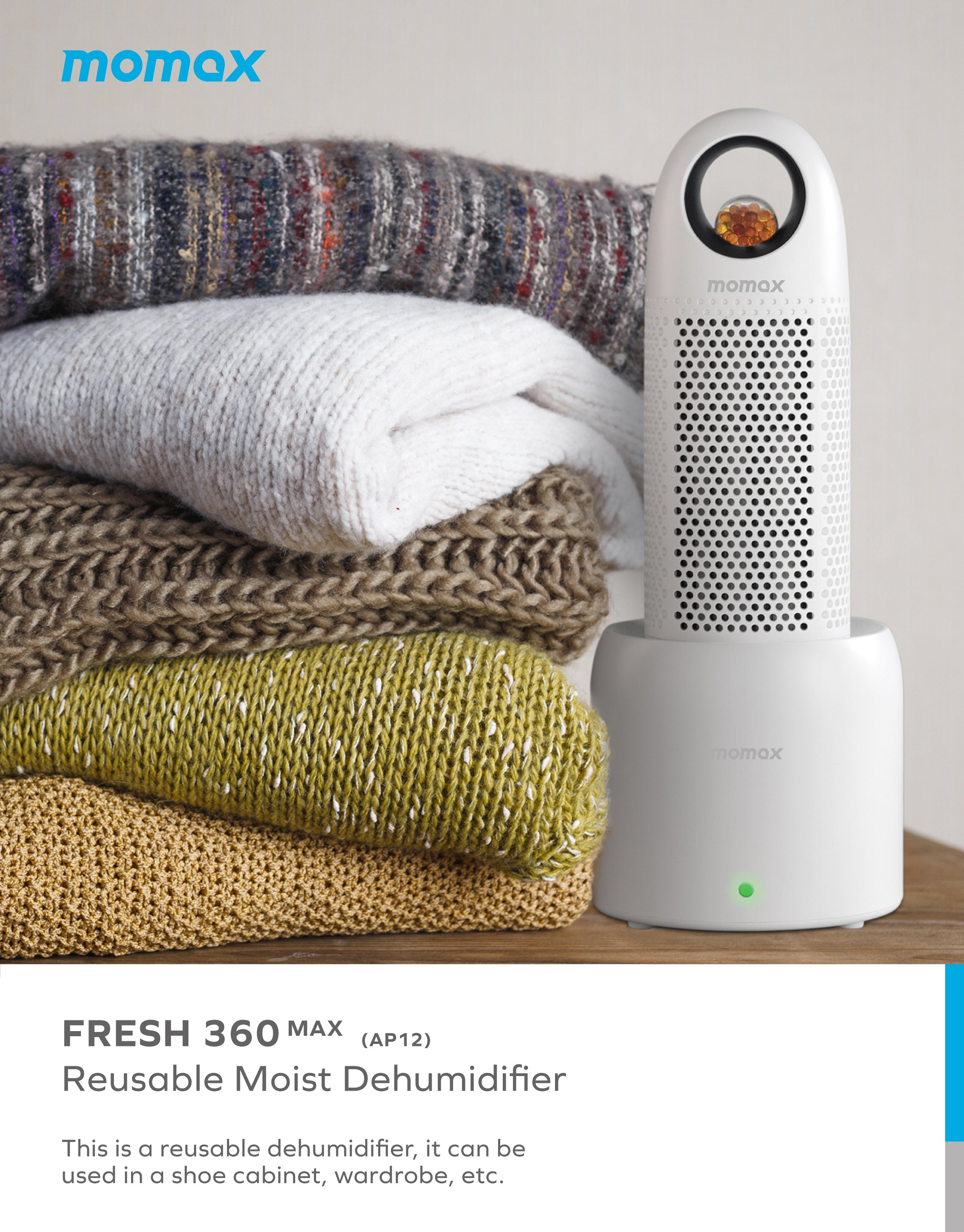 Fresh 360 Max Reusable Moist Dehumidifier