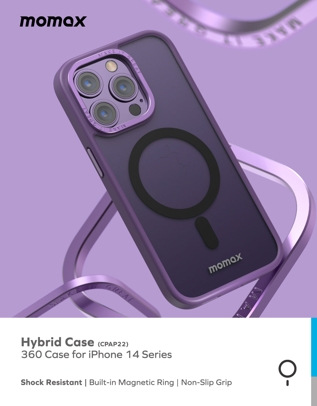 iPhone 14 系列Hybrid Case磁吸保護殼