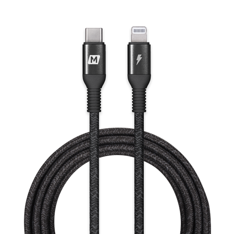 Elite Link USB-C to Lightning  尼龍編織連接線  快充線 (2.2M)