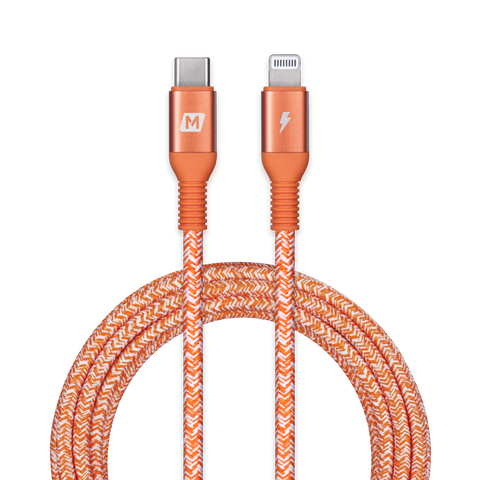Elite Link USB-C to Lightning  尼龍編織連接線  快充線 (2.2M)