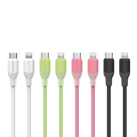 Momax 1-Link Flow CL USB-C to Lightning 充電線 (1.2米)