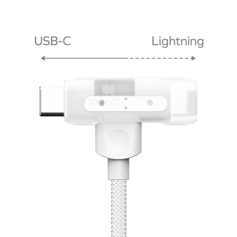 Momax 1-Link Flow Duo 2-in-1 USB-C to Lightning 編織線 (1.5米)