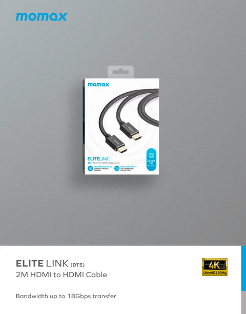 Elite Link HDMI 2.0 4K傳輸線 2m