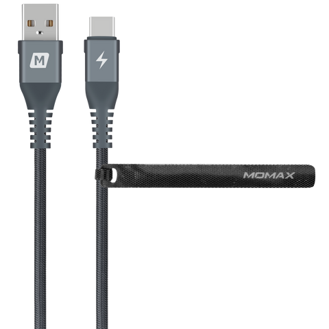 Elite Link USB A 至 USB-C 5A 三重編織連接線 支援快充 (1.2M)