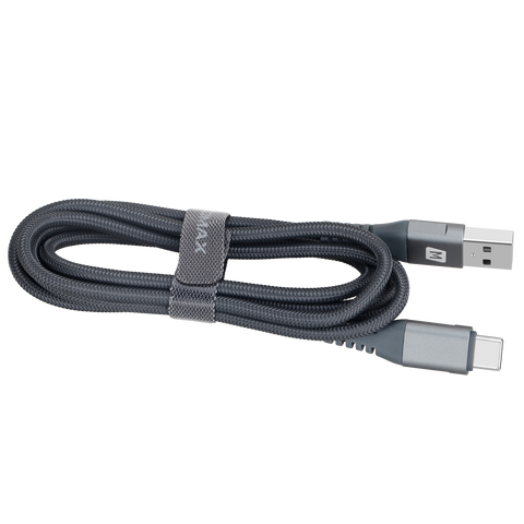 Elite Link USB A 至 USB-C 5A 三重編織連接線 支援快充 (1.2M)