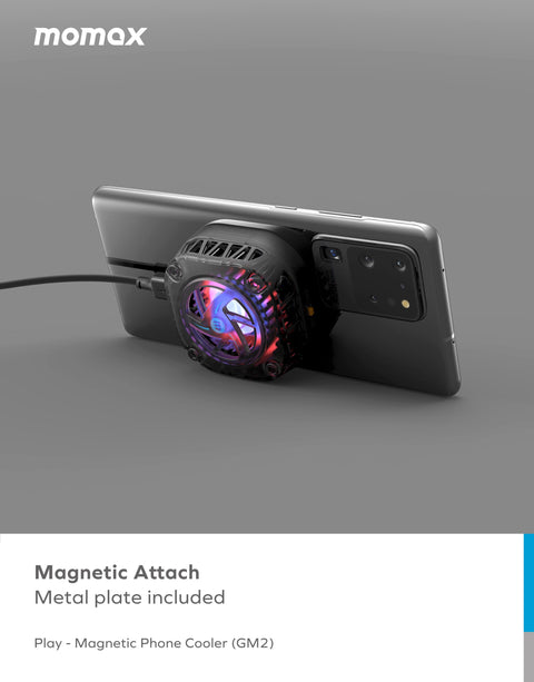 Momax Play 磁吸手機冷卻器 (通用版)