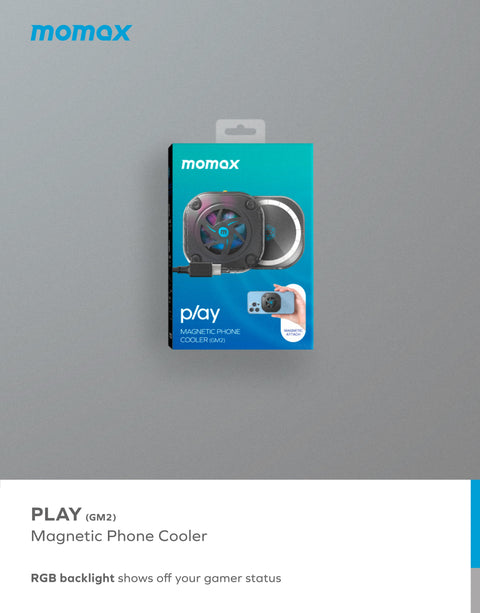 Momax Play 磁吸手機冷卻器 (通用版)
