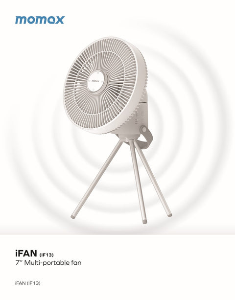 Momax iFan 多用途便攜風扇