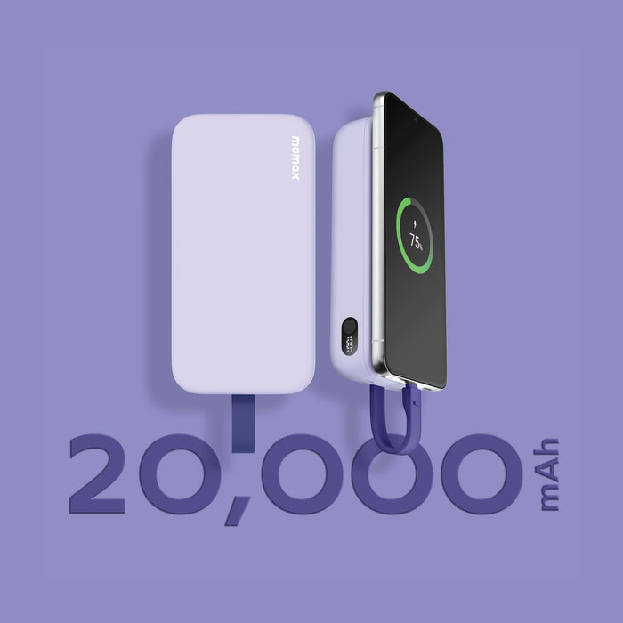 Momax iPower PD5 20000mAh 22.5W Power Bank description image 2