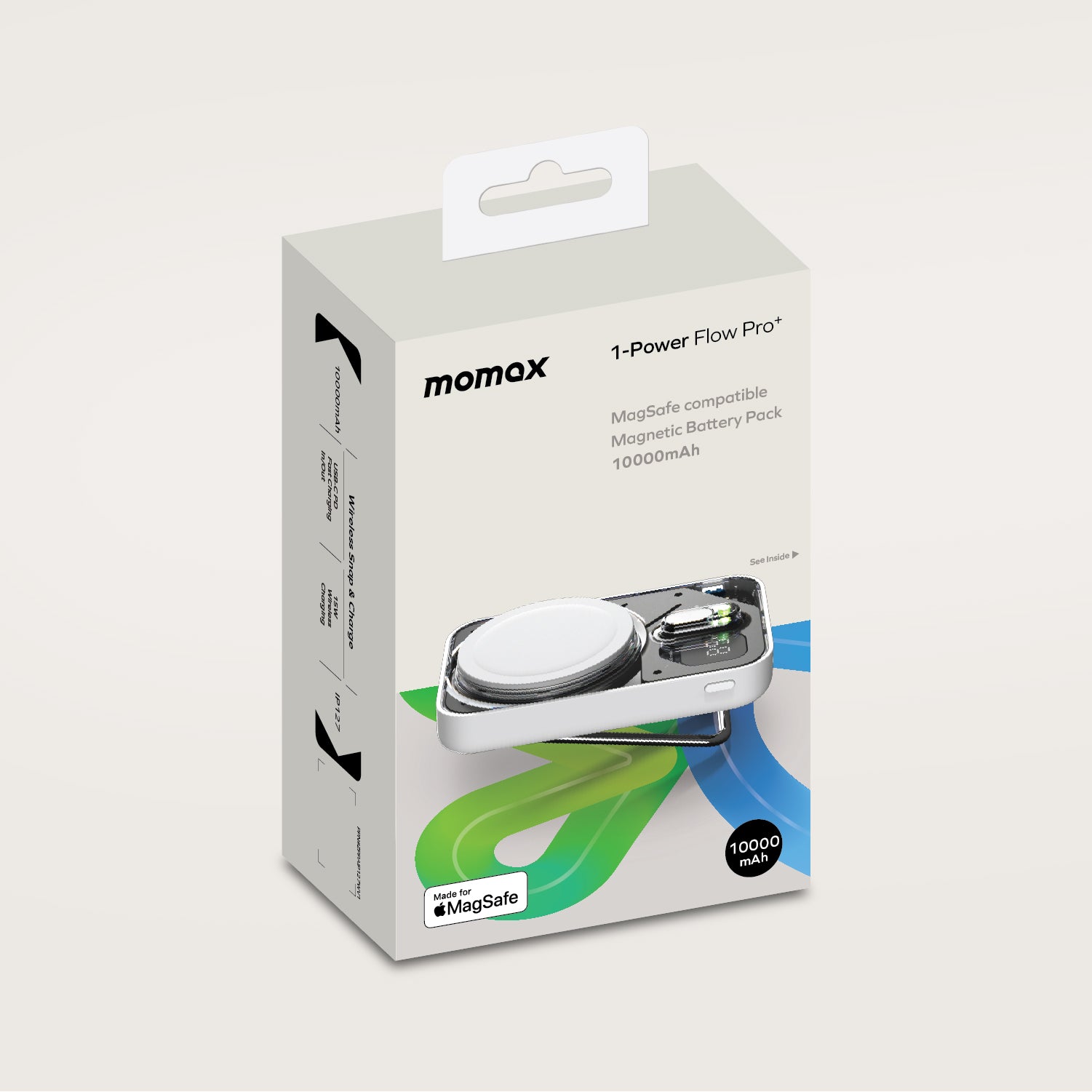 1-Power Flow Pro+ 10000mAh MagSafe 磁吸流動電源