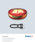 Momax Smart D Pills Lite 3 真無線耳機(鐵甲奇俠)