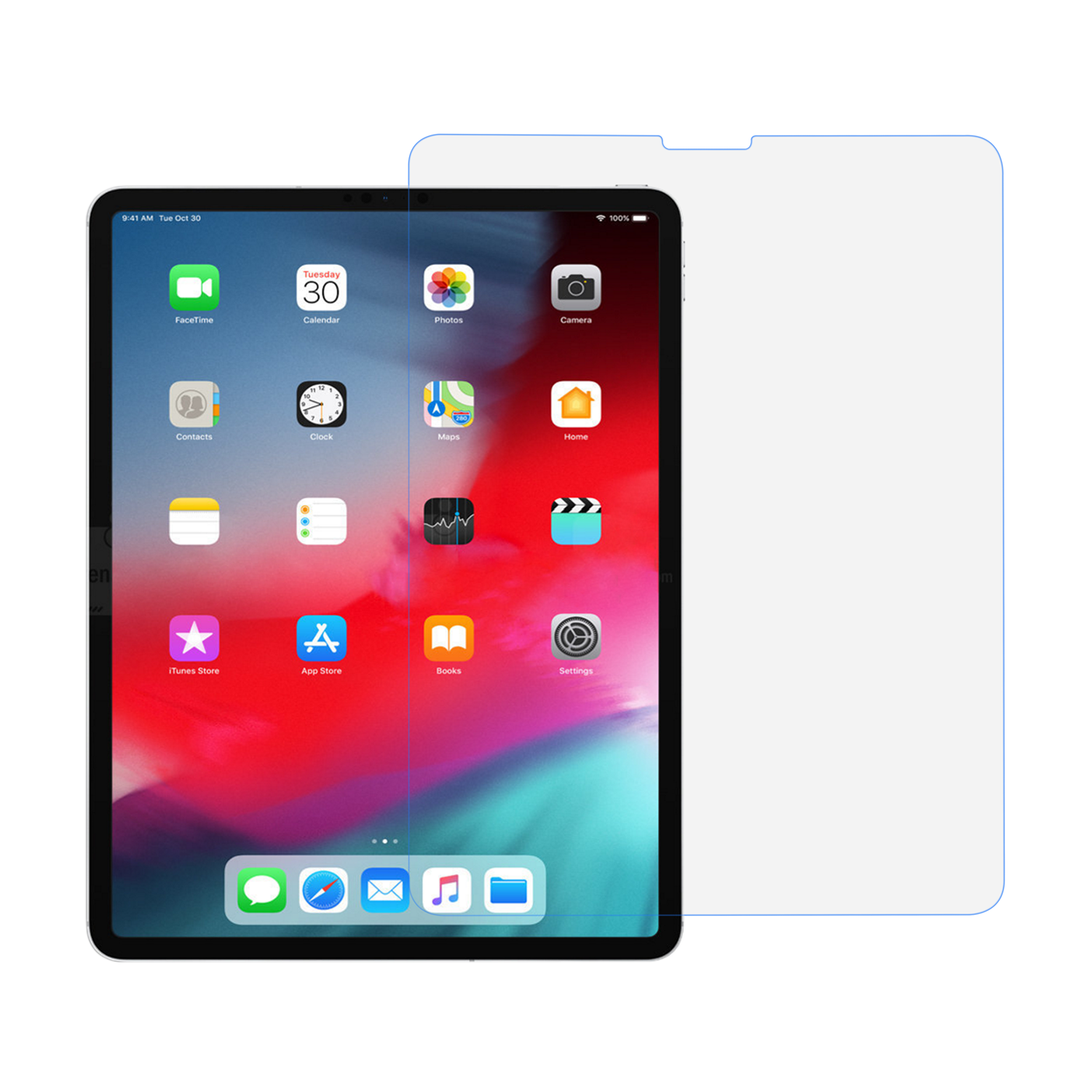 Glass Pro+ 0.3mm iPad Pro 12.9" 2018/2020  全屏玻璃貼