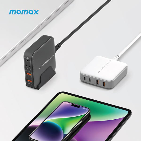 Momax ONEPLUG 100W 四輸出 GaN 電源充電座